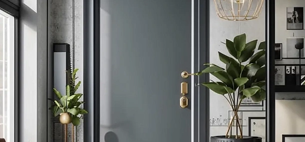 Двери с антивандальным покрытием ОРТО®ЛАК (ультрамат, имитация эмали по RAL).